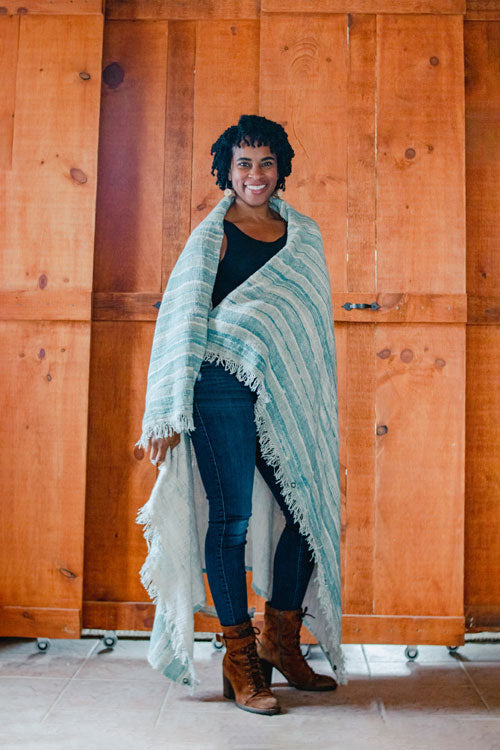 Lagoon - Wearable Throw