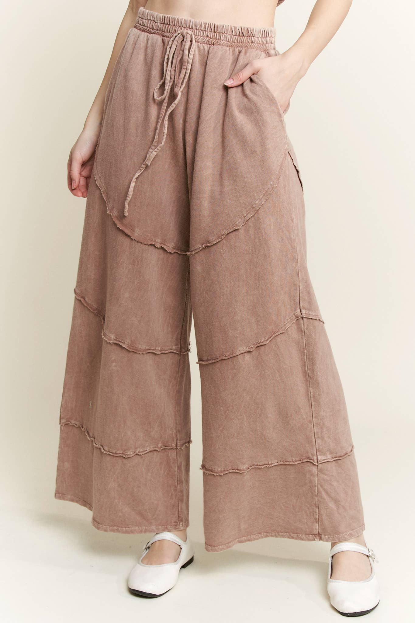 Distressed Yogi Pants