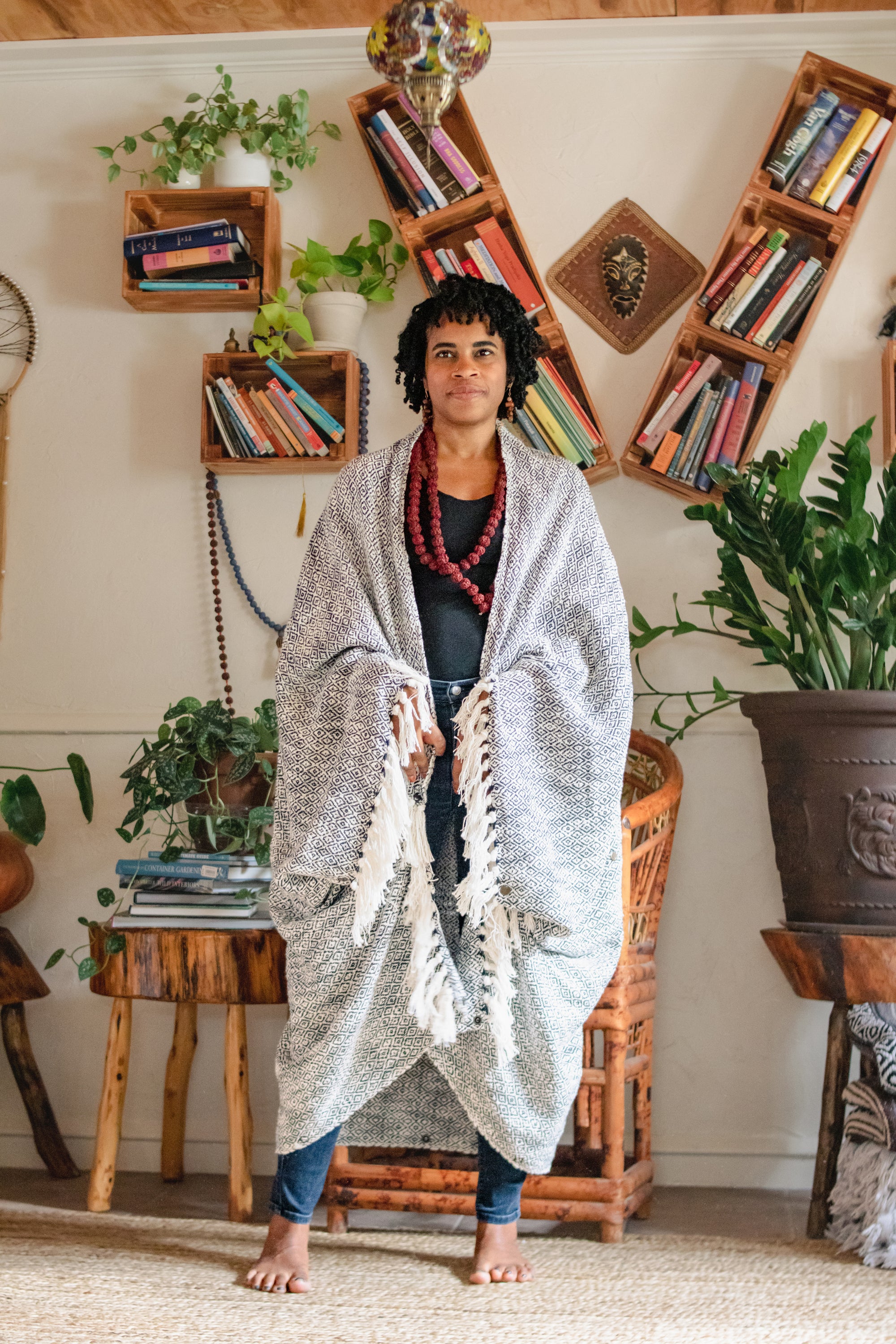 Indigo - Wearable Throw